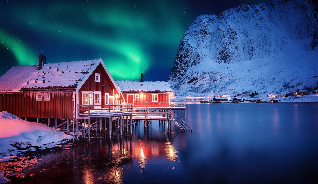 best time to see northern lights in Norway