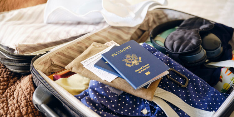 travel packing checklist for long international flights