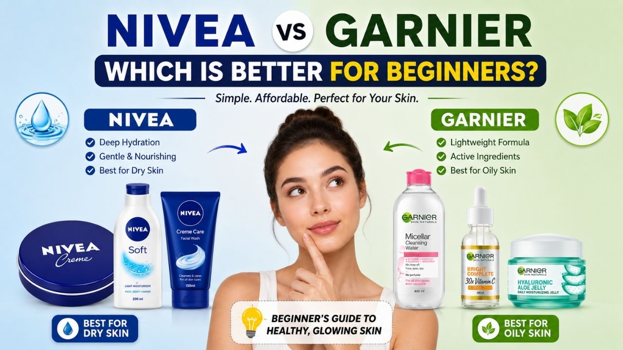 I'm a Skincare Beginner. Is Nivea a Good Starting Brand Compared to Garnier?