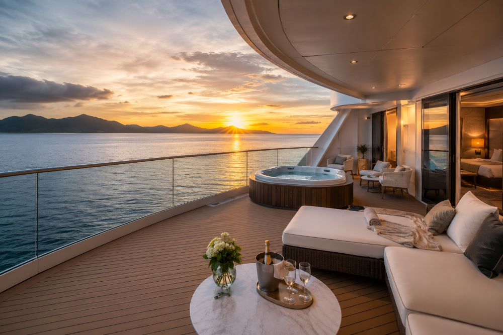 The World's Most Luxurious Cruise Suites in 2026