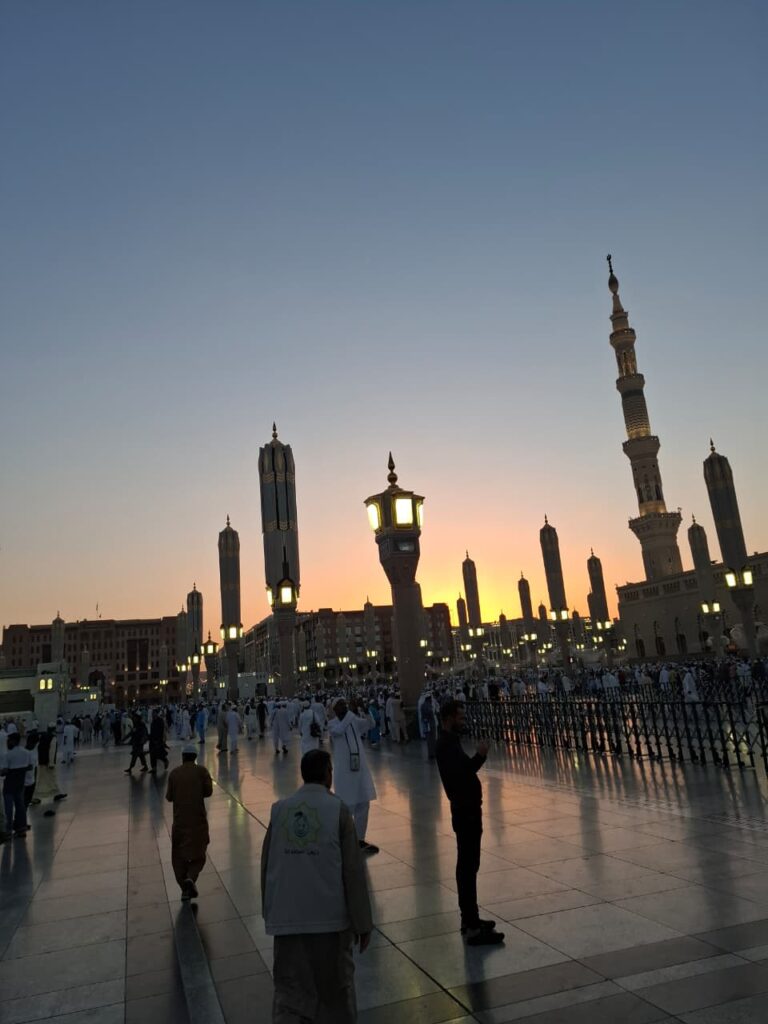 Al-Masjid an-Nabawi in Madina Sharif